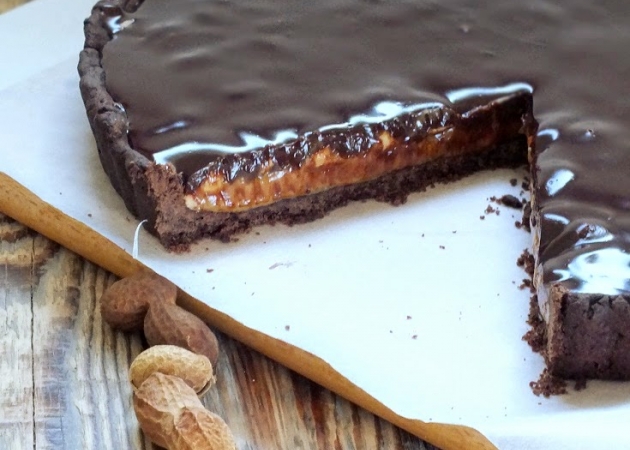 tarta orzechowa a'la snickers
