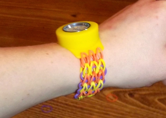 Weekend z Rainbow Loom - Zegarek Loomey Time