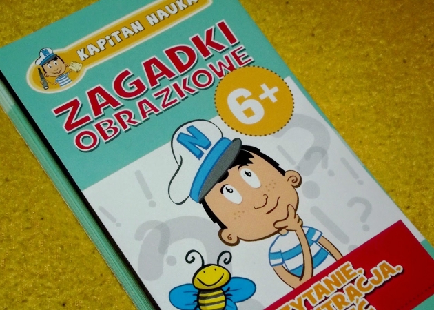 Jak poprawić koncentrację u dziecka? - Zagadki obrazkowe Kapitan Nauka + konkurs