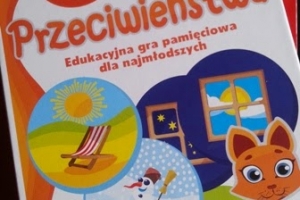 Przeciwieństwa - edukacyjna gra pamięciowa dla najmłodszych