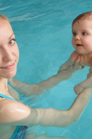 Kurs pływania dla niemowląt - nowa przygoda Niny! Zajęcia nr 12 - koniec przygody
