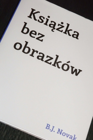 Książka bez obrazków - amerykański hit już w Polsce