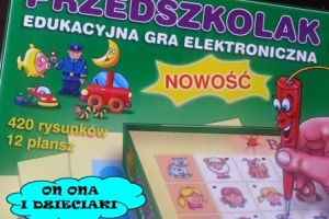 Edukacyjna gra elektroniczna - Przedszkolak