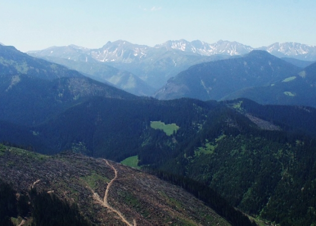 Lot widokowy nad Tatrami