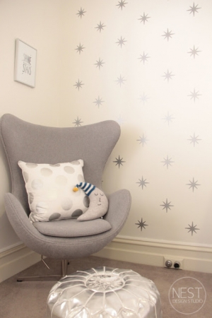 Motyw gwiazdek w pokoju dziecka - co, gdzie i jak?