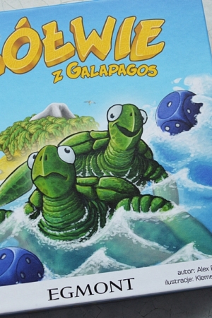 Żółwie z Galapagos.