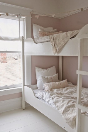 Pokój dwójki -  łóżko piętrowe - inspiracje.