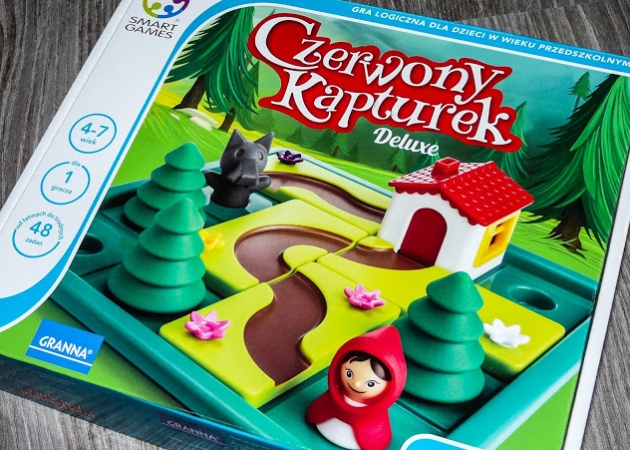 Czerwony Kapturek - fantastyczna gra logiczna dla przedszkolaków i nie tylko